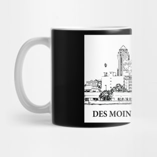 Des Moines - Iowa Mug